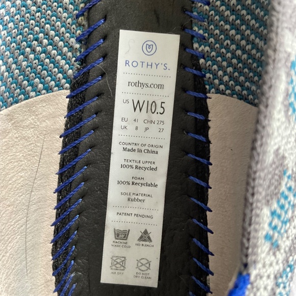 Rothy’s grey spotted flats - Picture 8 of 8